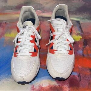 Asics | Boys Gel-Lyte V Trainers in White / Orange​